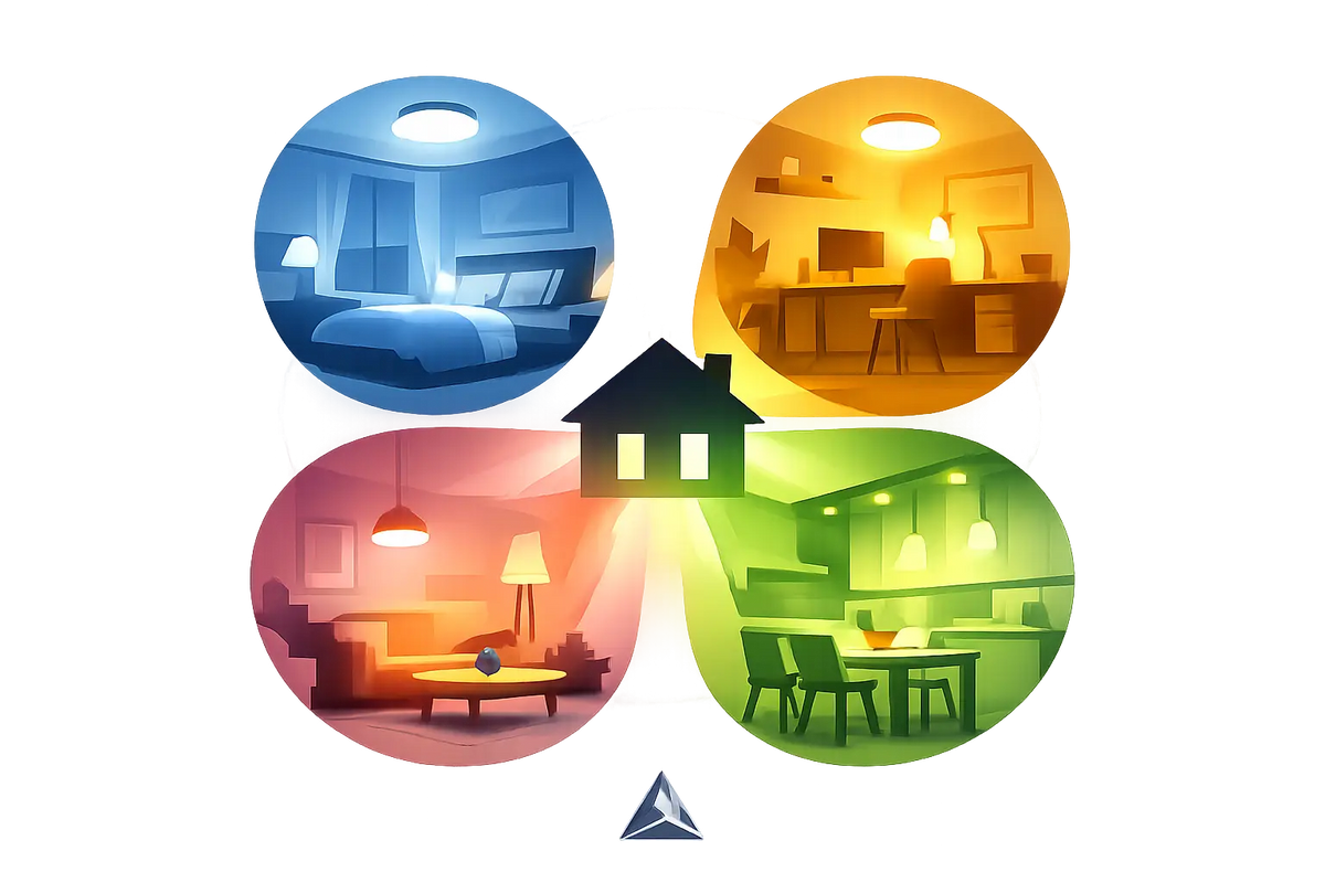 Which LED Color Is Best for Each Room in Your Home