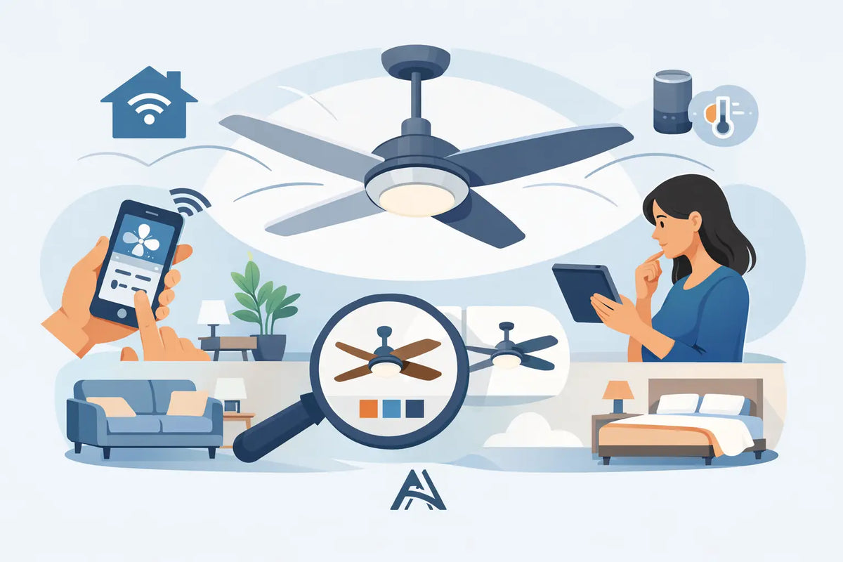 How to Choose a Smart Ceiling Fan for Your Home