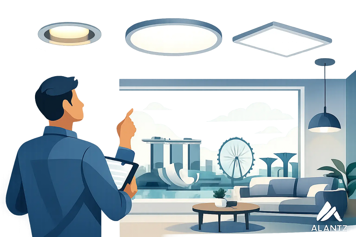 Choosing LED Ceiling Lights in Singapore