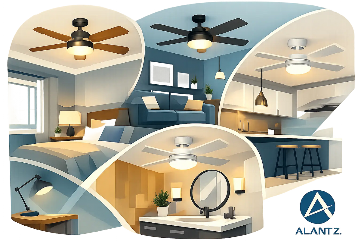 How to Pick a Fan With Light for Every Room