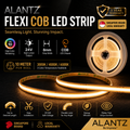 ALANTZ Flexi COB LED Strip for Cove Lighting (10m)